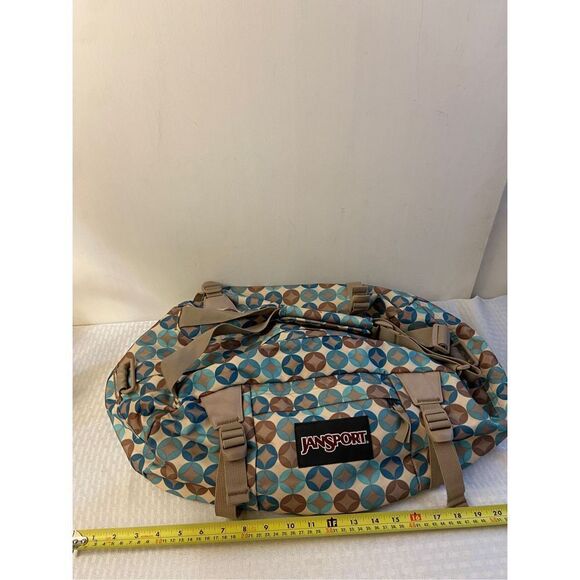Jansport brown duffle bag 21x15" - Picture 1 of 4